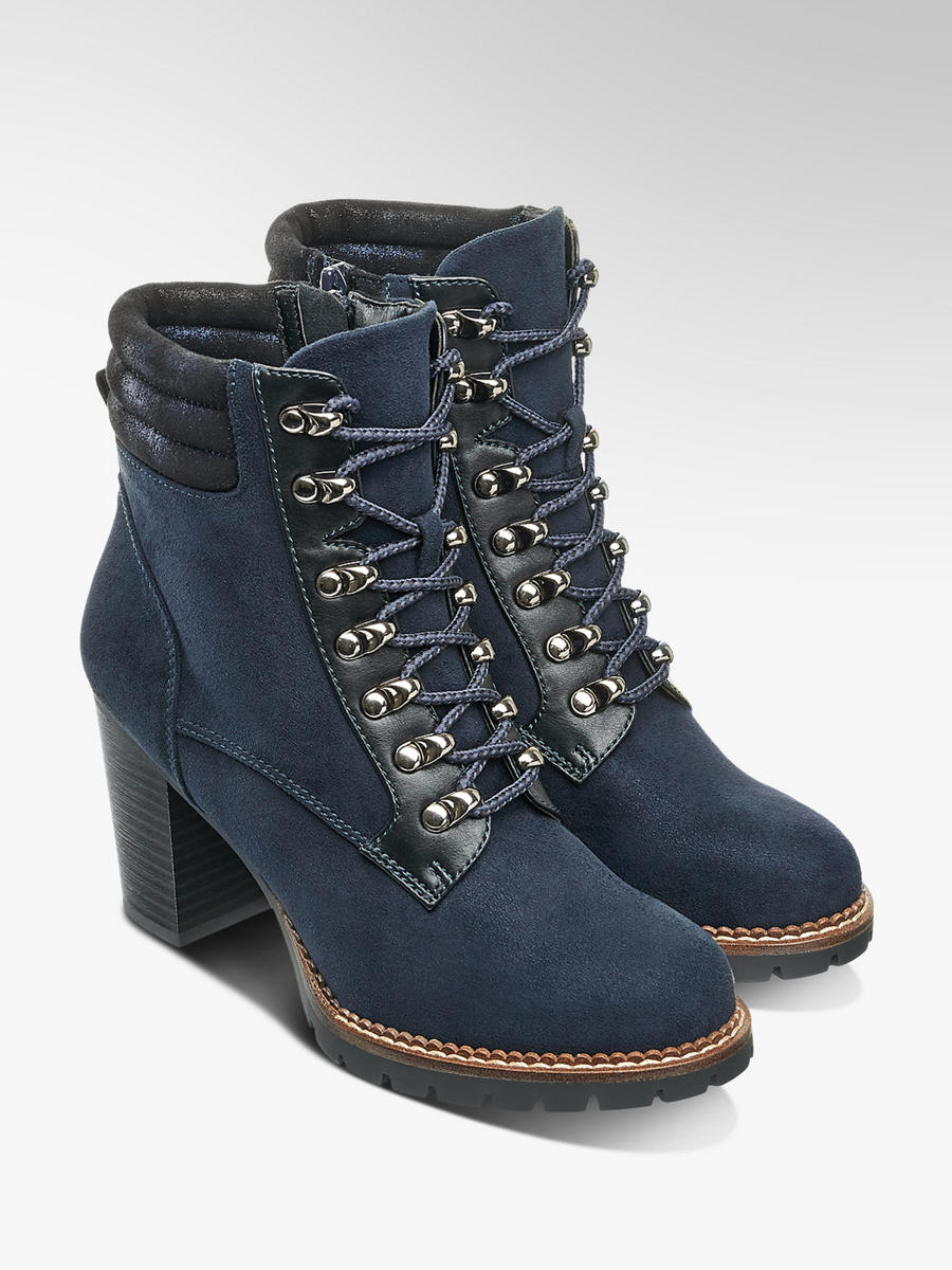 Schnürstiefelette von Landrover in blau - DEICHMANN Schnürstiefelette von Landrover in blau - DEICHMANN